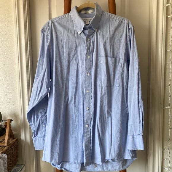 Four various blue and patterned button ups - Picture 4 of 8